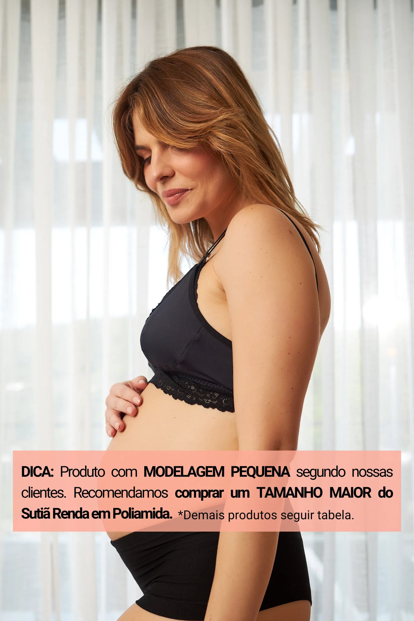 SUTIÃ AMAMENTAÇÃO RENDA EM POLIAMIDA