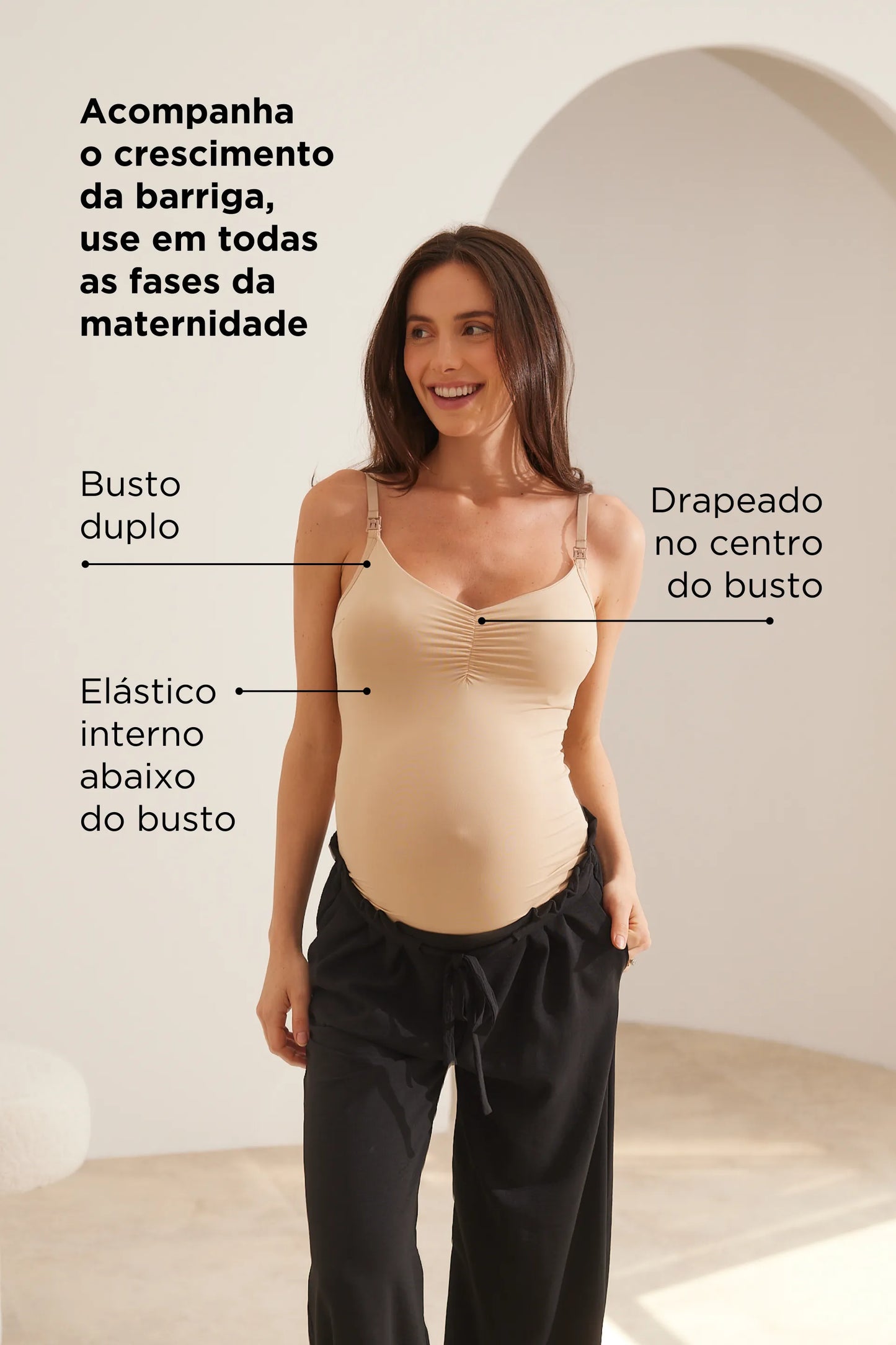 REGATA AMAMENTAÇÃO POLIAMIDA FECHO CLICK