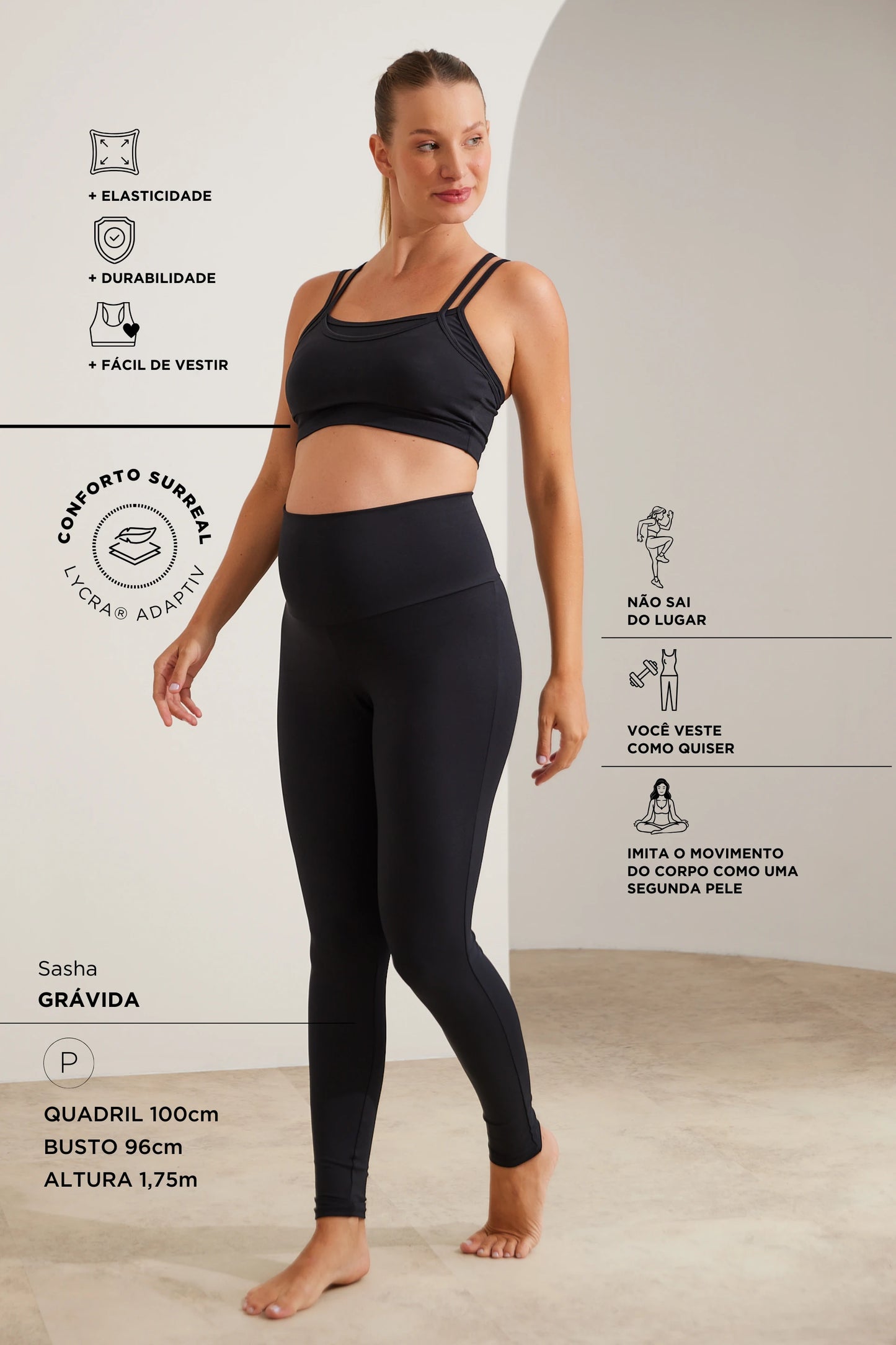 TOP 4 ALÇAS AMAMENTAÇÃO FITNESS COM FIO LYCRA® ADAPTIV