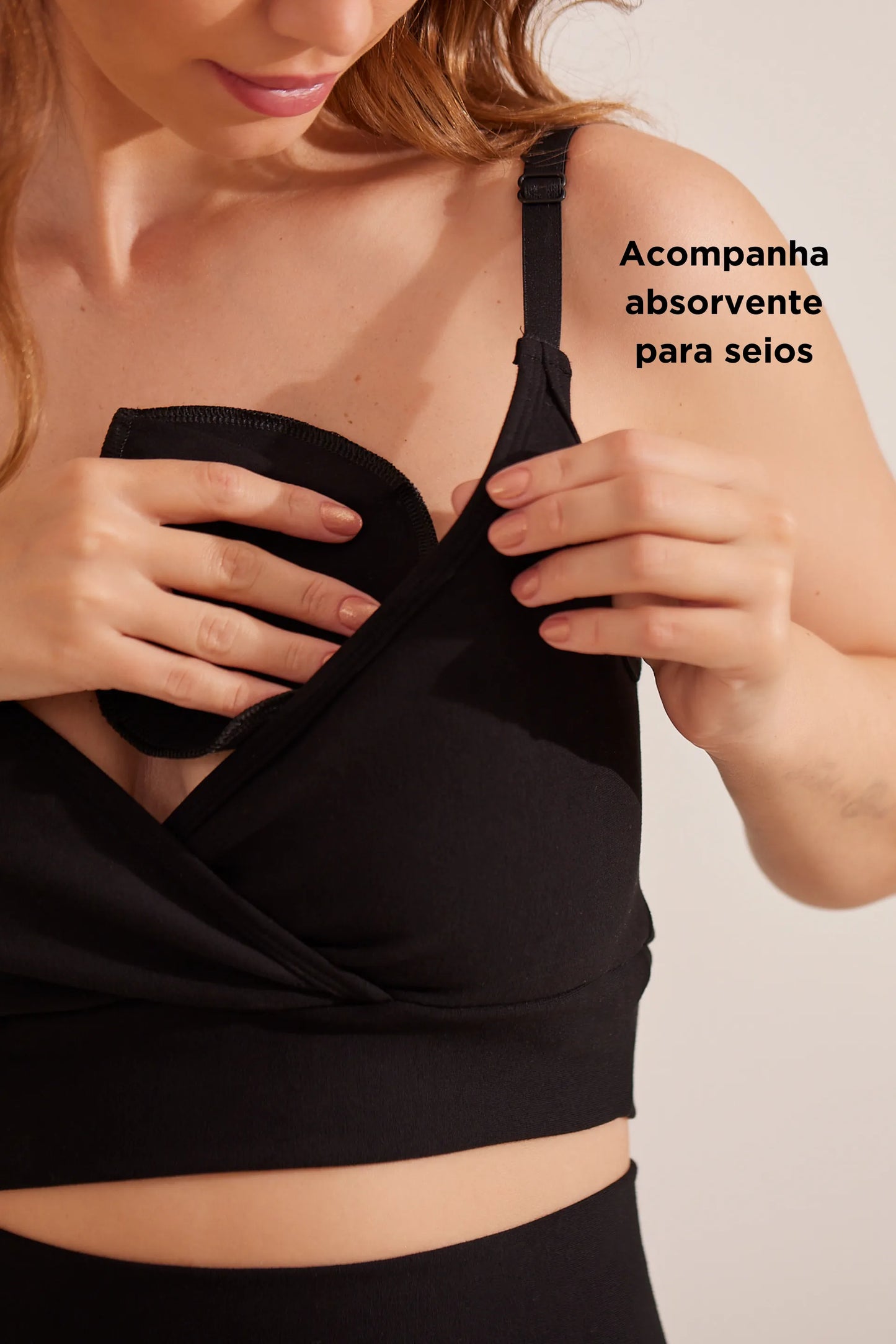 TOP AMAMENTAÇÃO ULTRACONFORTO® + ABSORVENTE DE SEIOS