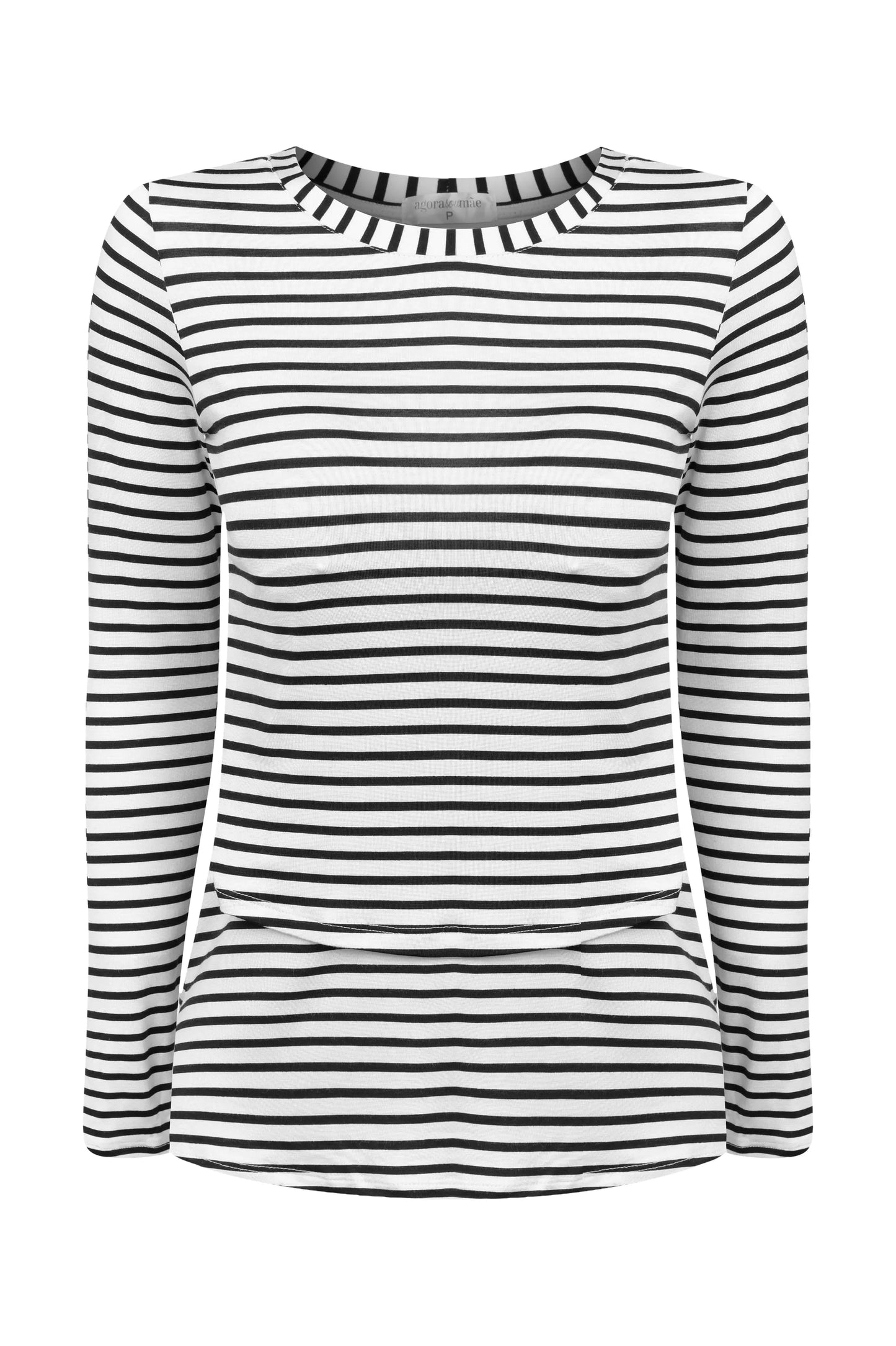 BLUSA PRÁTICA MANGA LONGA GESTANTE E AMAMENTAÇÃO
