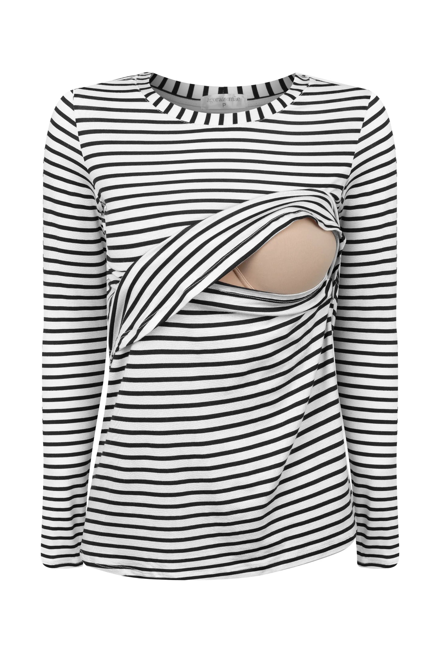 BLUSA PRÁTICA MANGA LONGA GESTANTE E AMAMENTAÇÃO