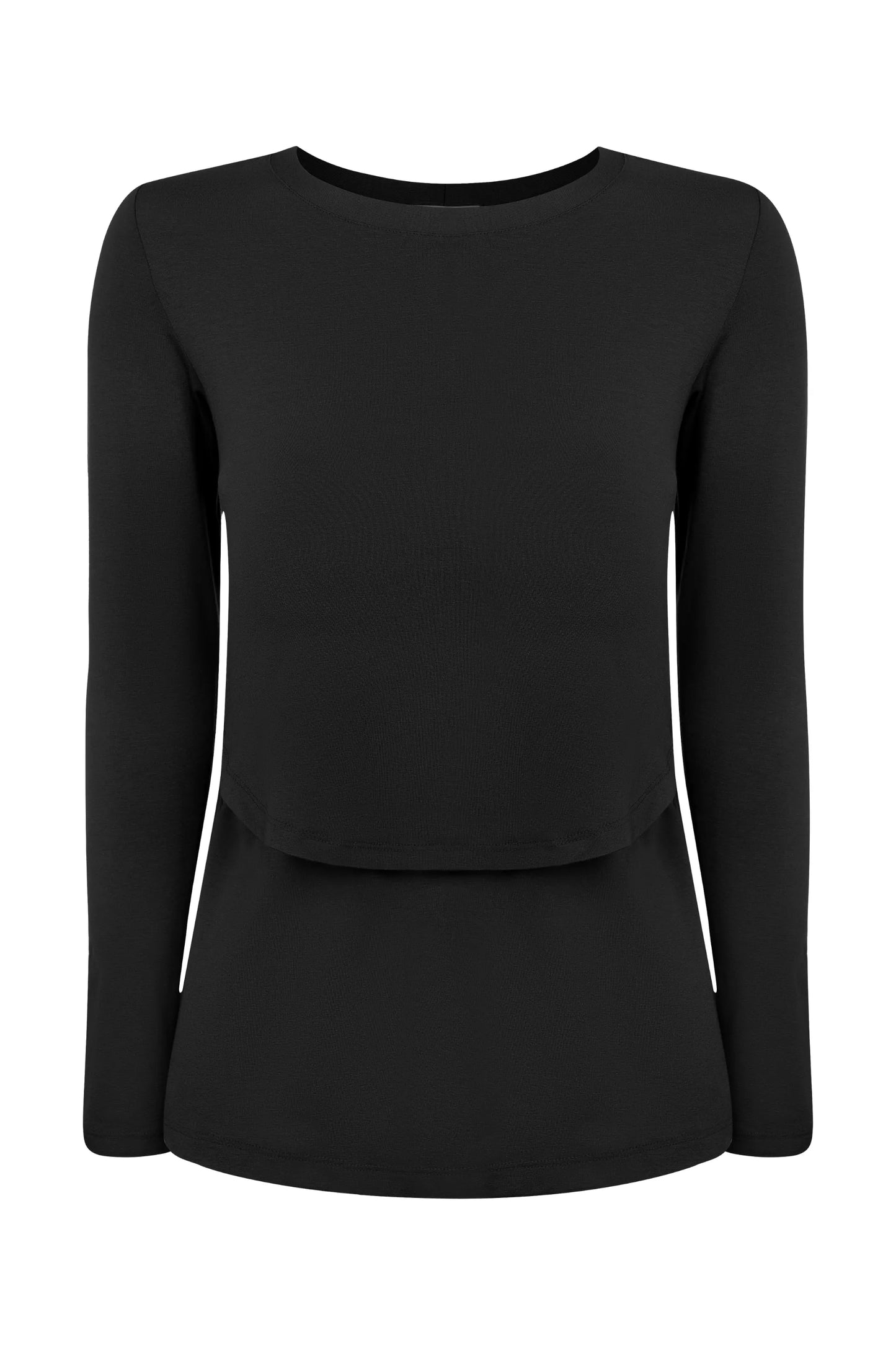 BLUSA PRÁTICA MANGA LONGA GESTANTE E AMAMENTAÇÃO