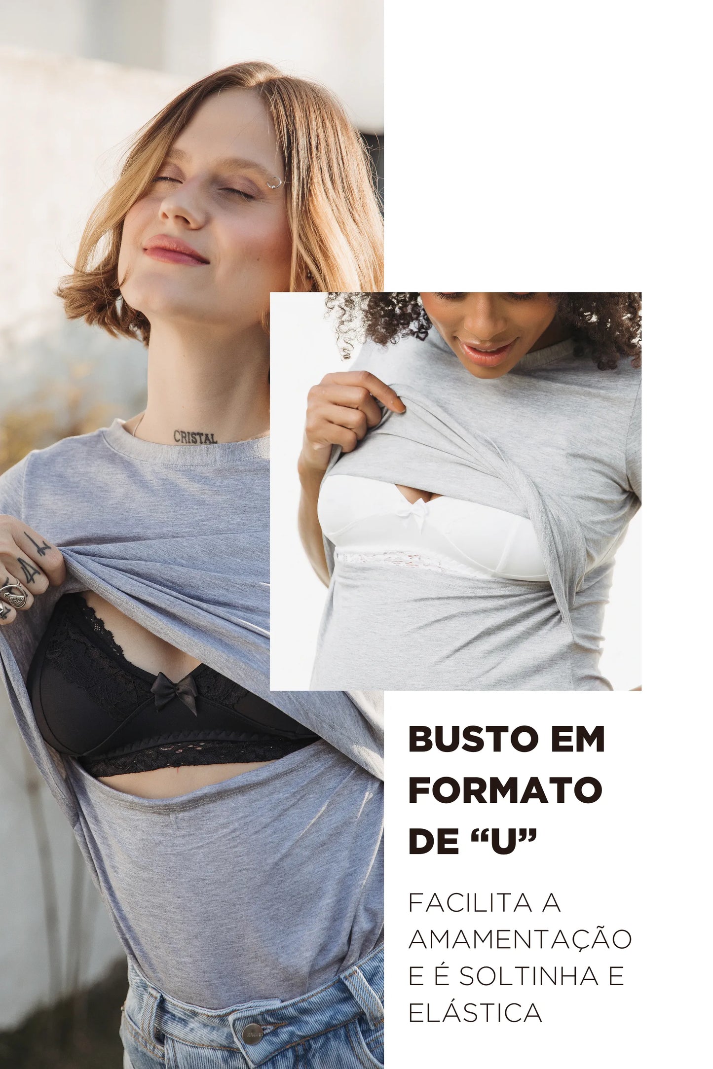 BLUSA AMAMENTAÇÃO PRÁTICA