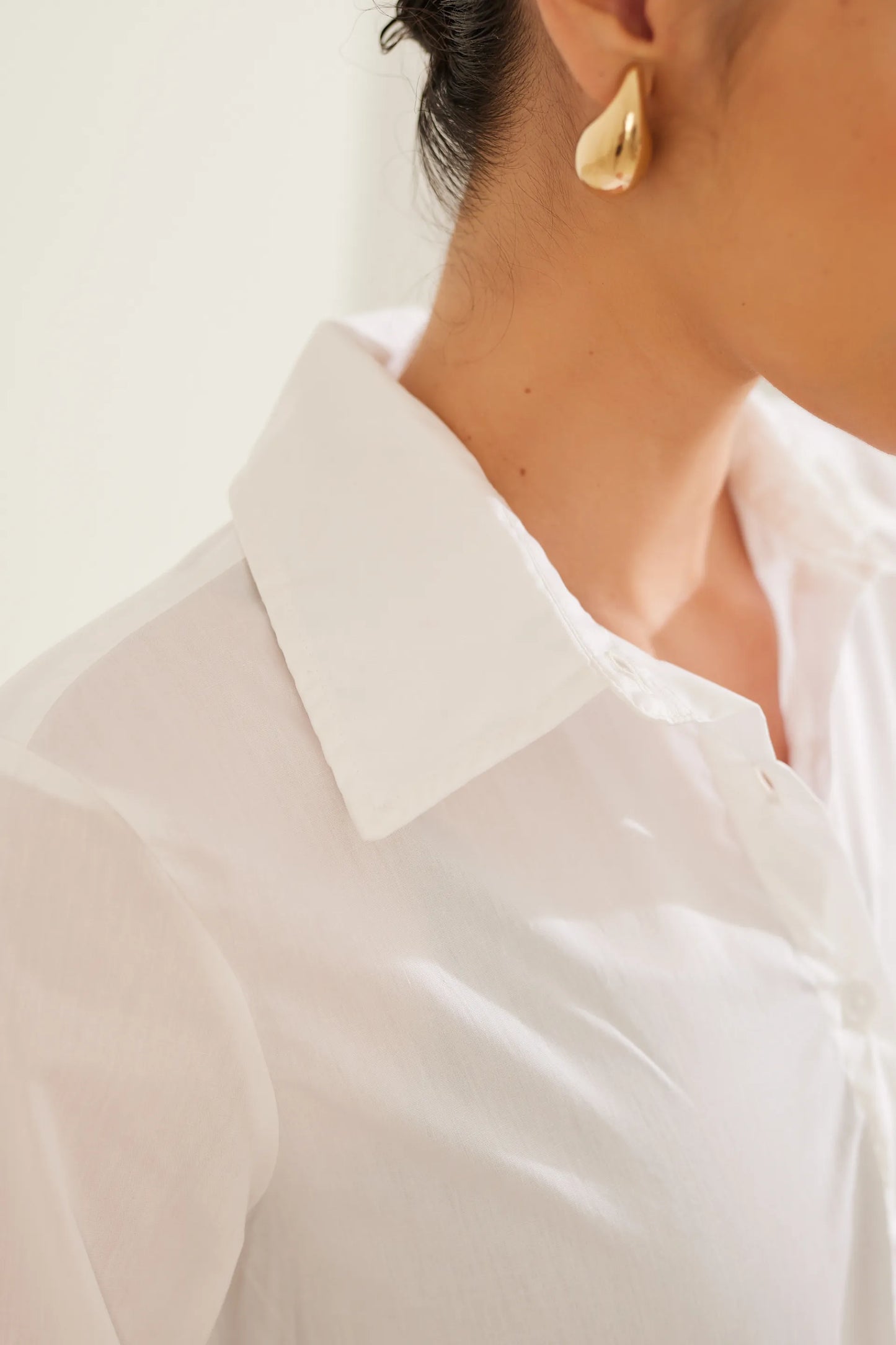 CAMISA GESTANTE E AMAMENTAÇÃO TRICOLINE DE ALGODÃO