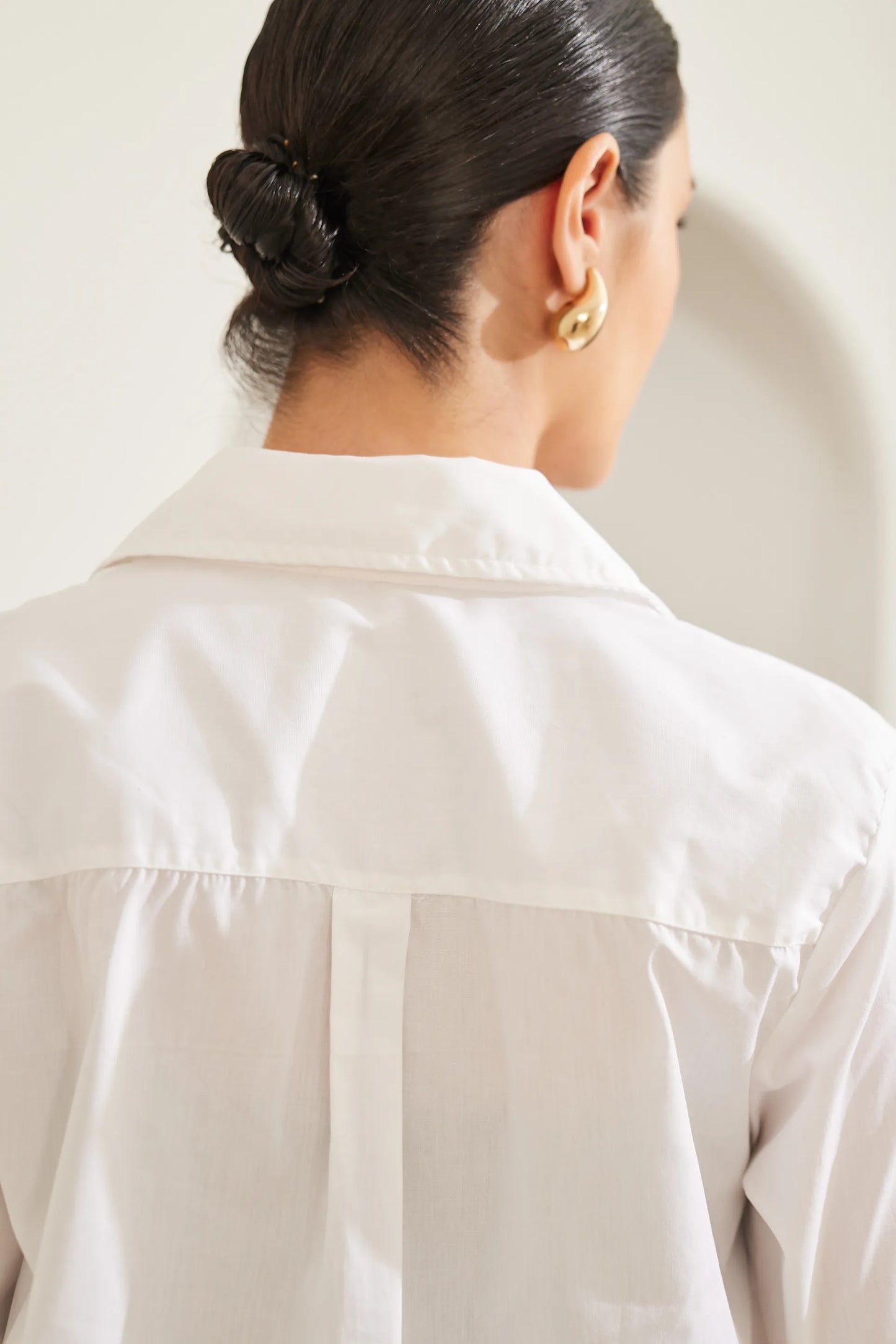 CAMISA GESTANTE E AMAMENTAÇÃO TRICOLINE DE ALGODÃO