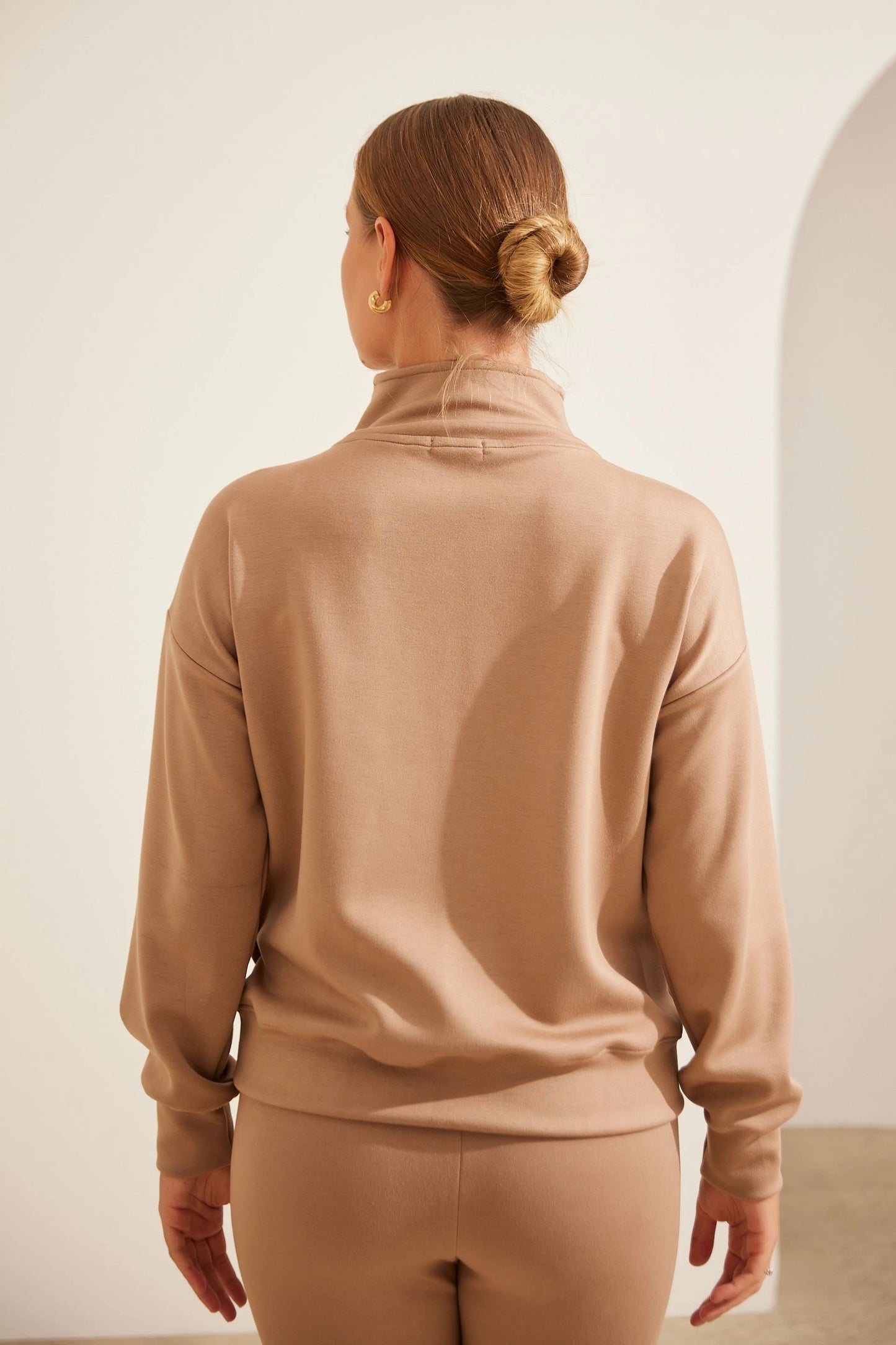 BLUSA MODAL TOUCH ZÍPER AMAMENTAÇÃO