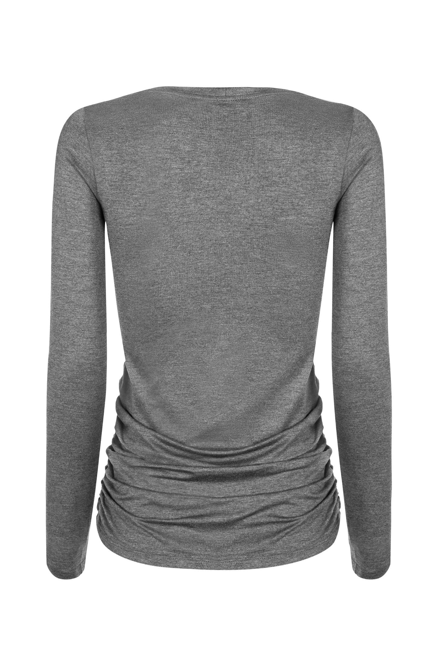 BLUSA GESTANTE ESTICA E VAI MANGA LONGA