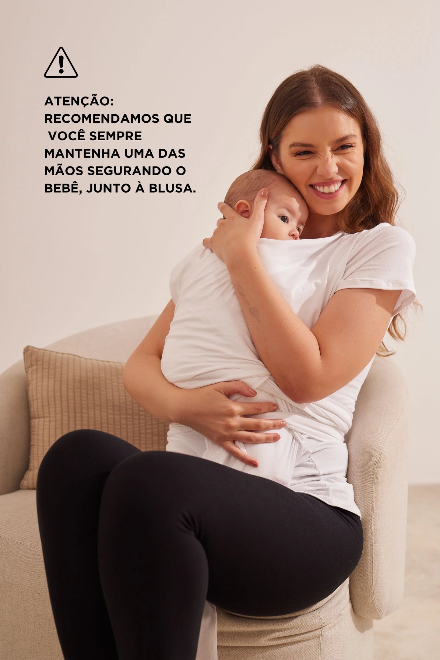 BLUSA AMAMENTAÇÃO PELE A PELE