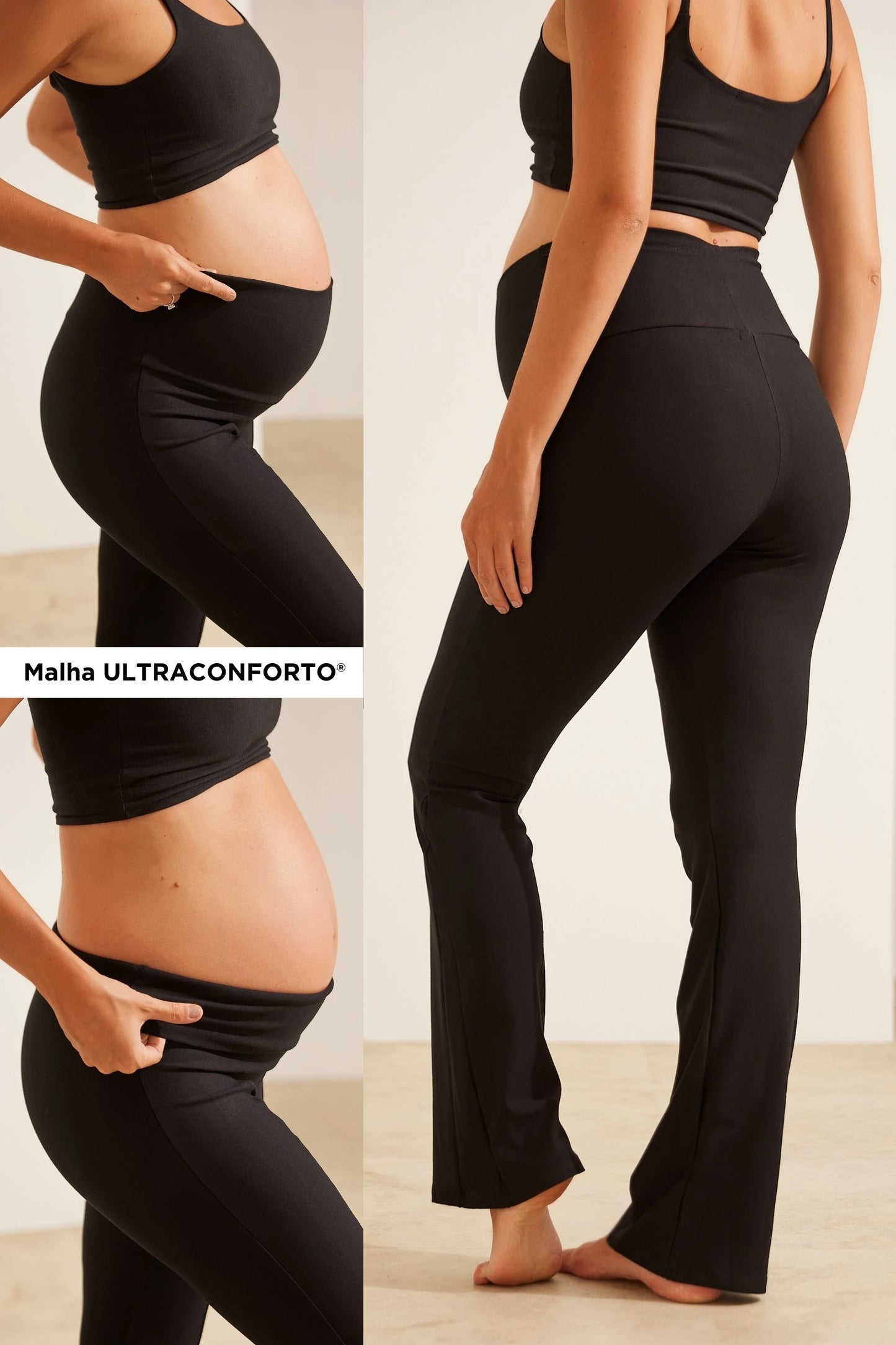 CALÇA GESTANTE E PÓS-PARTO ULTRACONFORTO® CLÁSSICA
