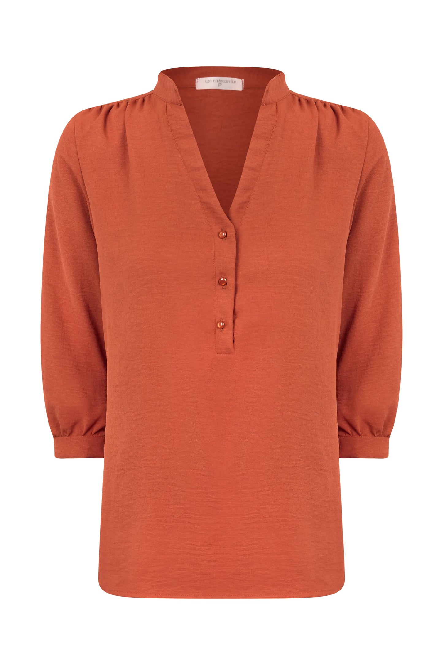 BLUSA GESTANTE E AMAMENTAÇÃO MANGA 3/4
