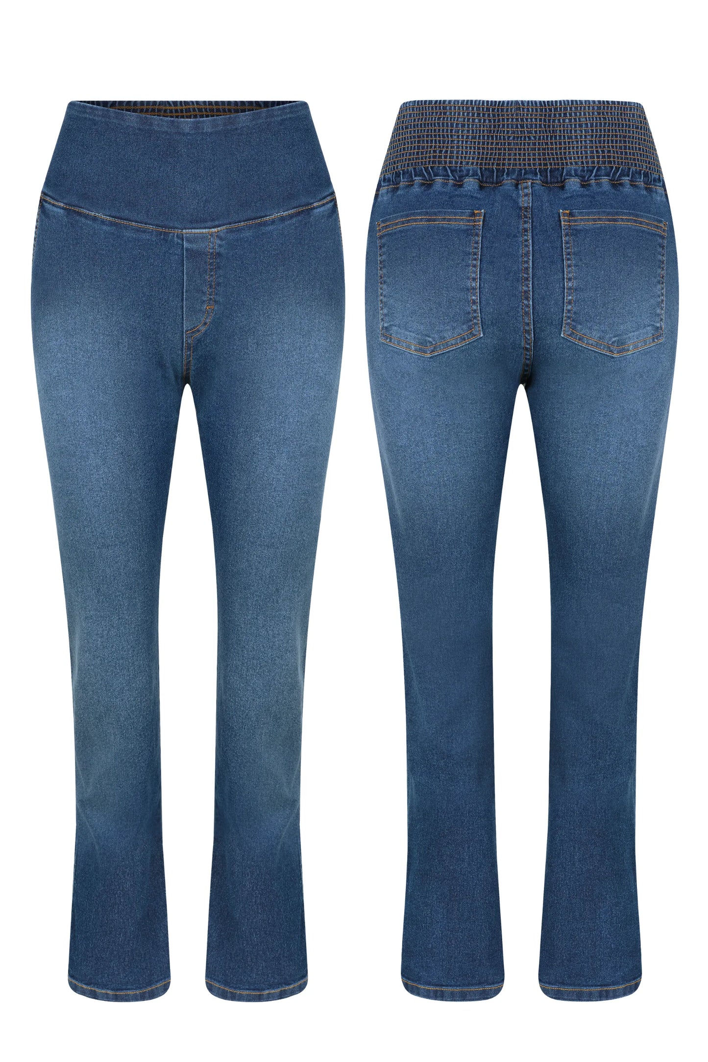 CALÇA JEANS GESTANTE E PÓS-PARTO RETA