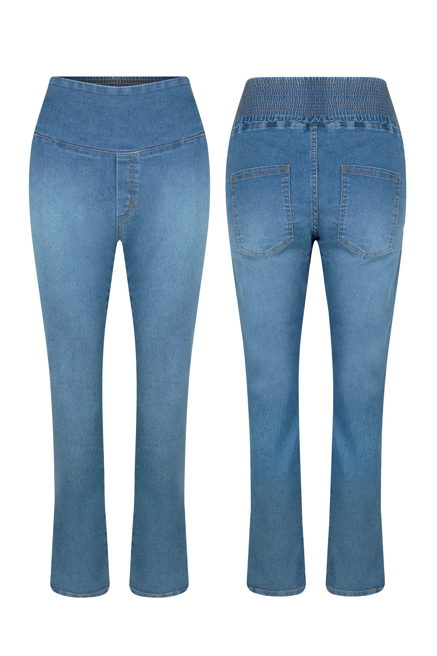 CALÇA JEANS GESTANTE E PÓS-PARTO RETA