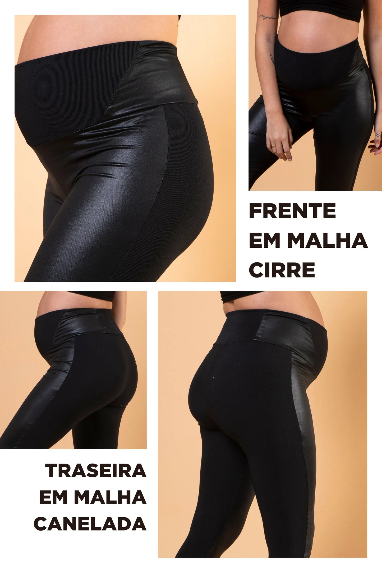 LEGGING GESTANTE DUO COM CÓS ANATÔMICO