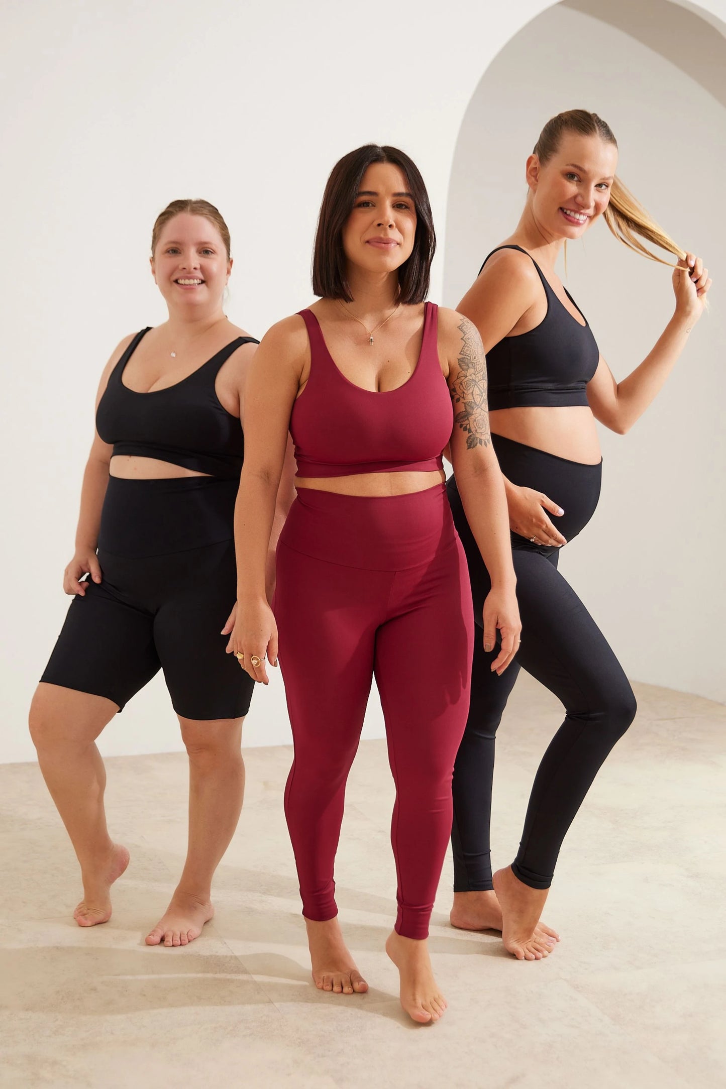 LEGGING FITNESS COM FIO LYCRA® ADAPTIV GESTANTE E PÓS-PARTO