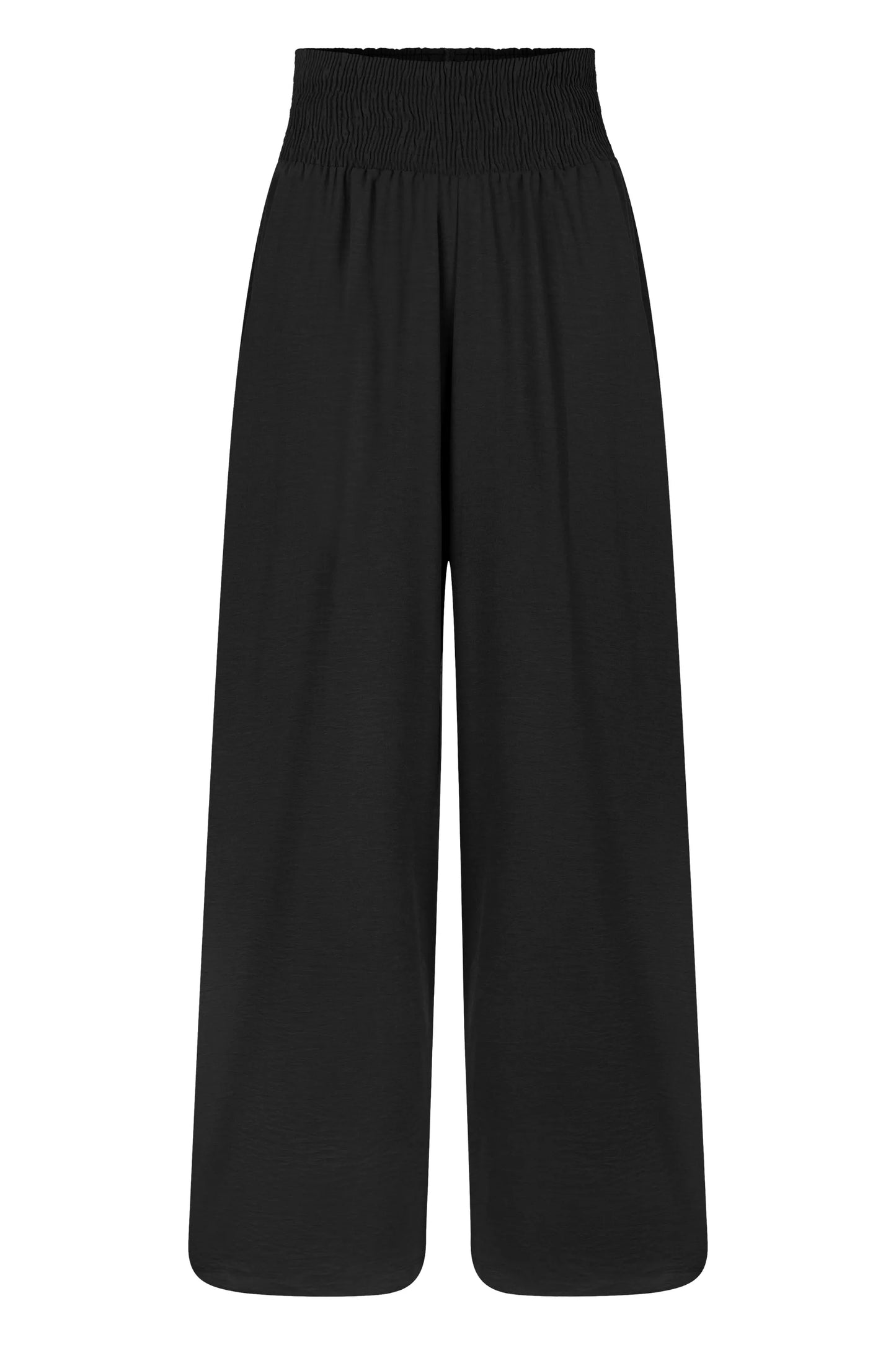 CALÇA GESTANTE E PÓS-PARTO SOLTINHA COM LASTEX
