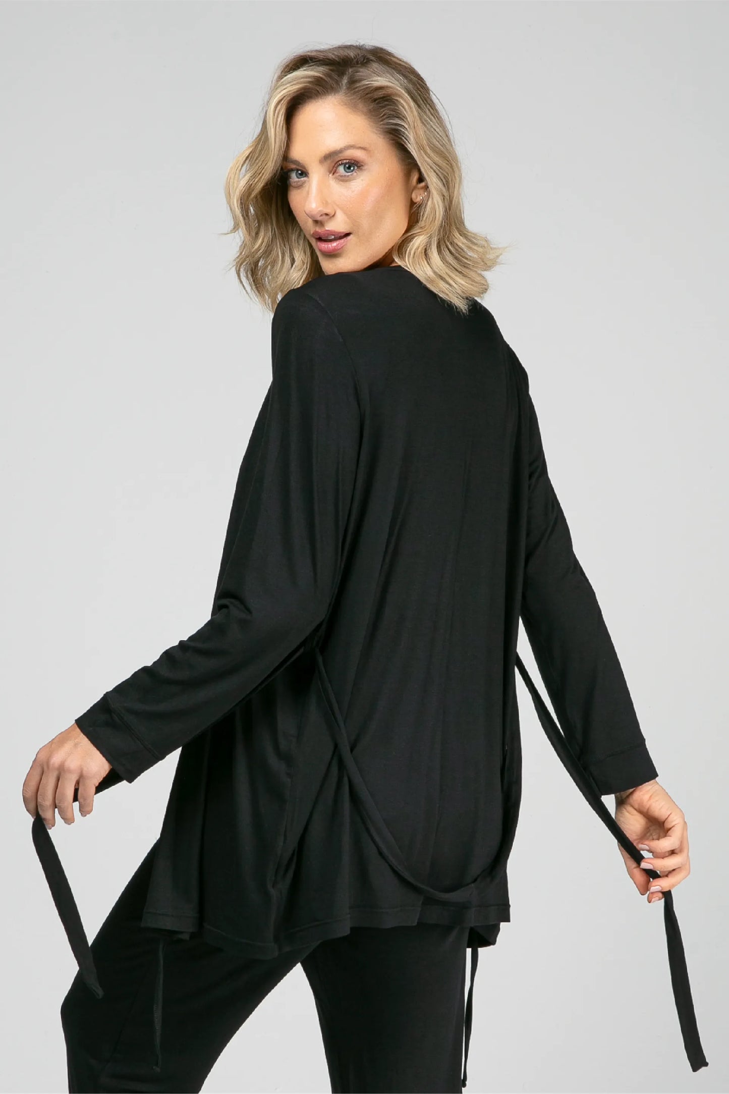 PIJAMA MATERNIDADE 3 PEÇAS TRANSPASSE