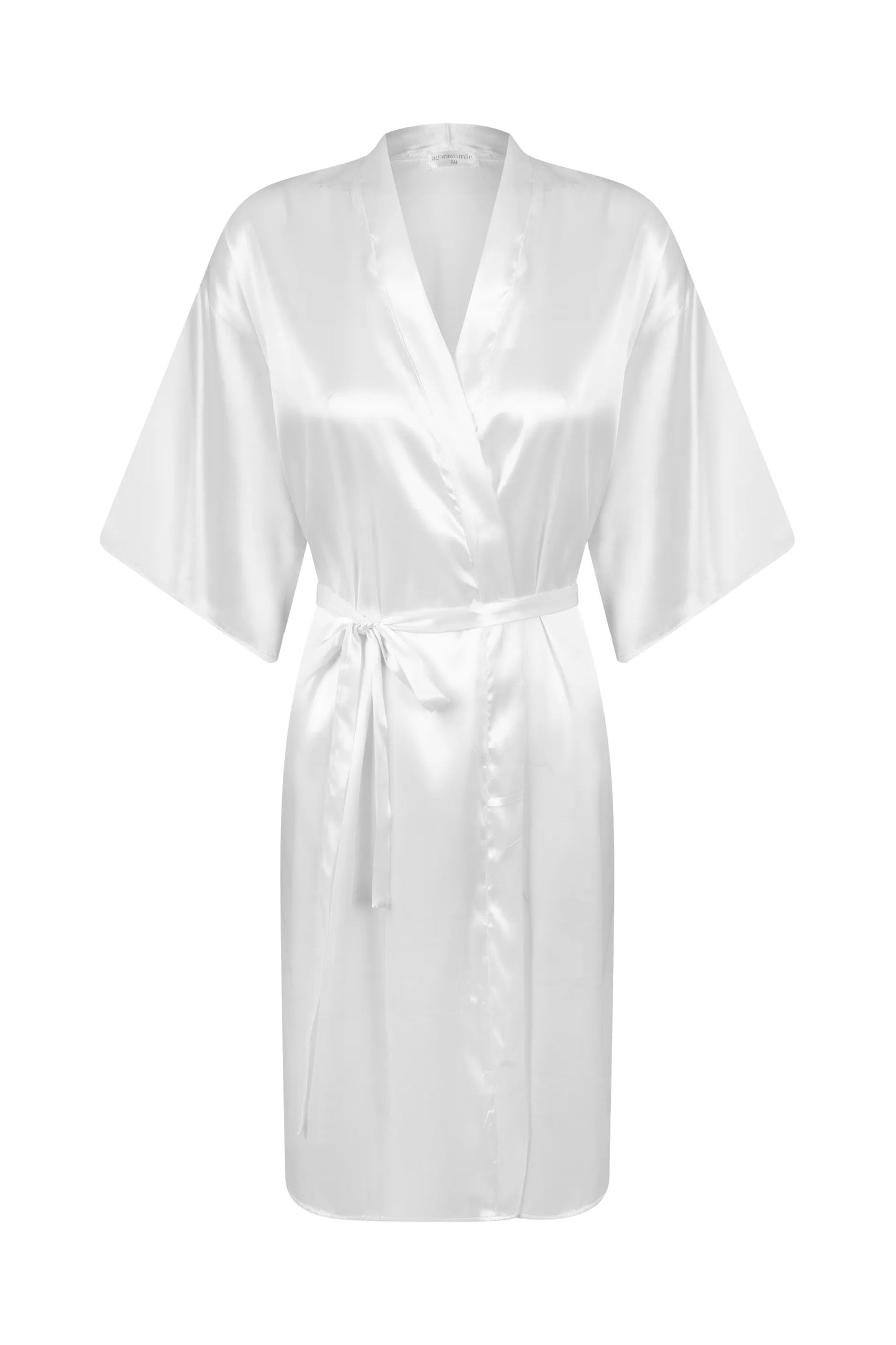 ROBE MATERNIDADE MIDI DE CETIM