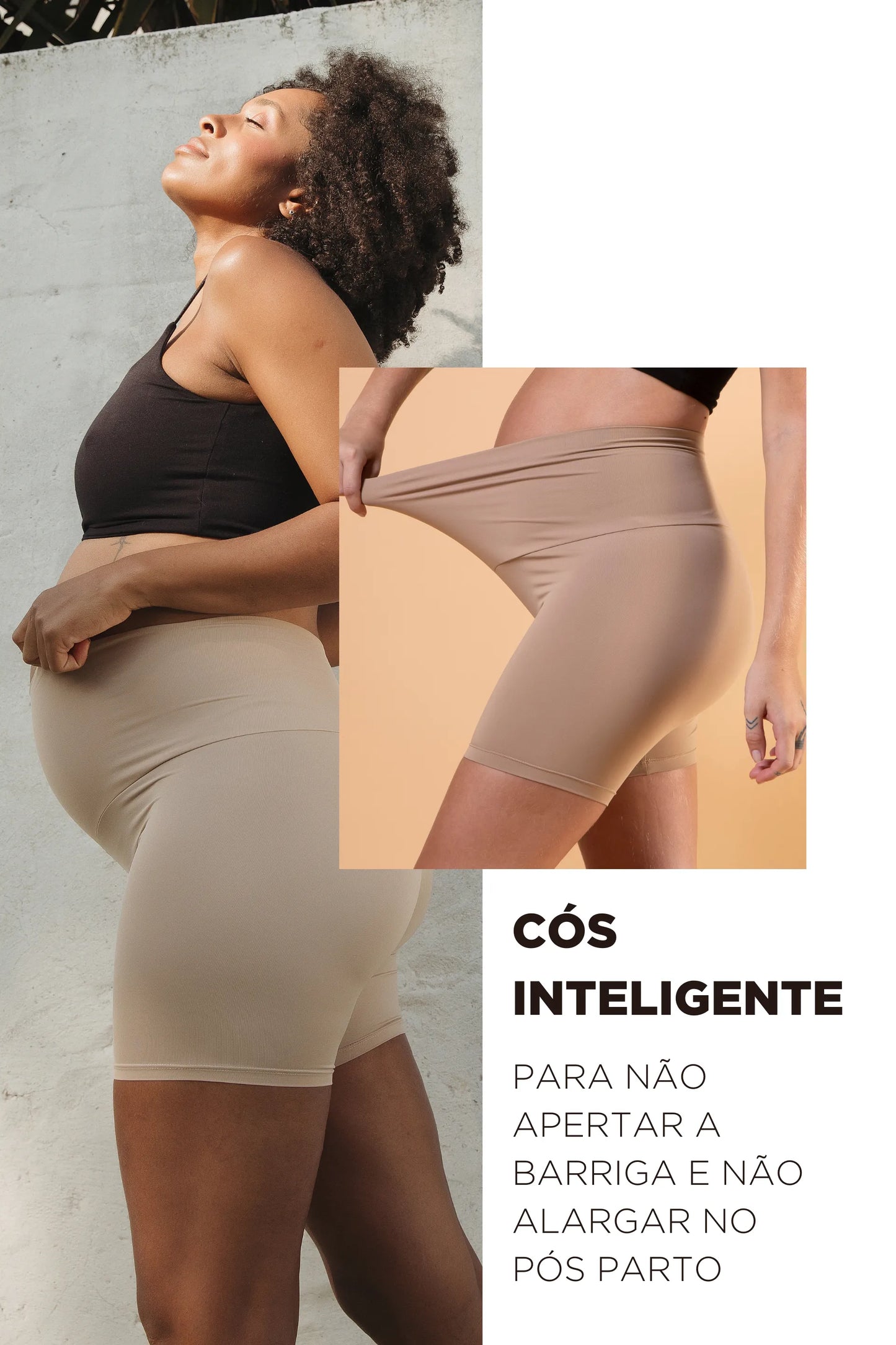 SHORTS GESTANTE ANTI ATRITO UNDERWEAR