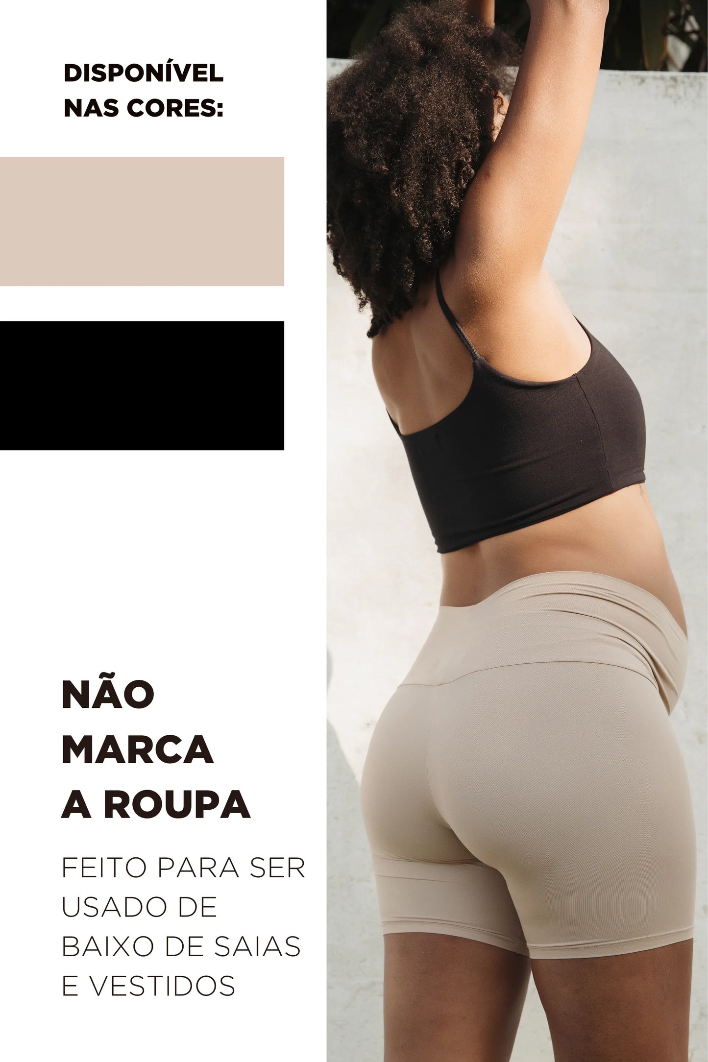 SHORTS GESTANTE ANTI ATRITO UNDERWEAR