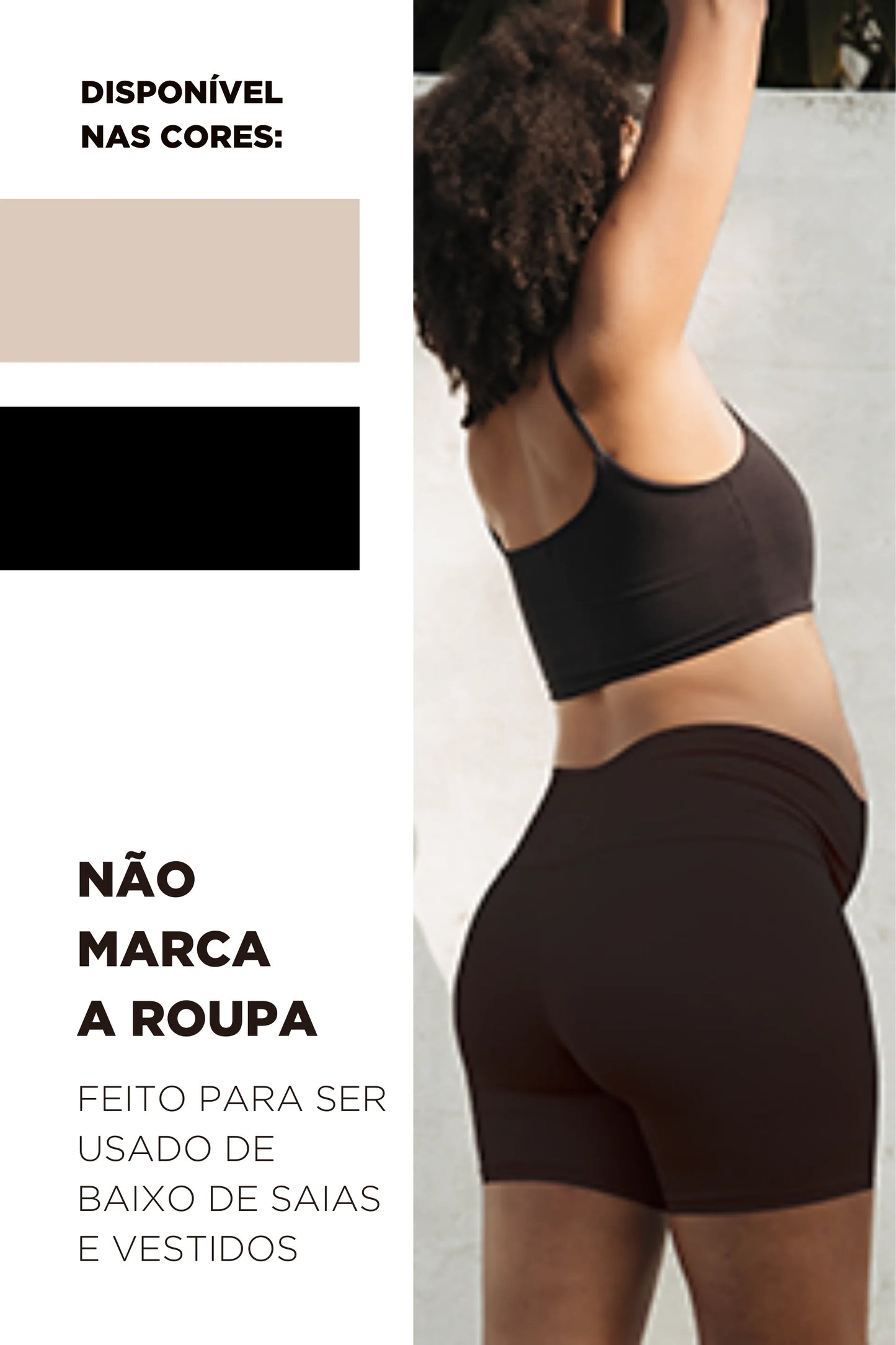 SHORTS GESTANTE ANTI ATRITO UNDERWEAR
