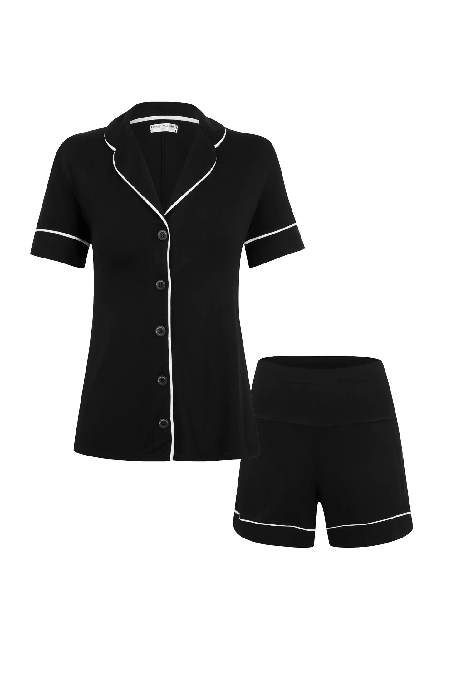 CONJUNTO PIJAMA DOLL AMERICANO MATERNIDADE