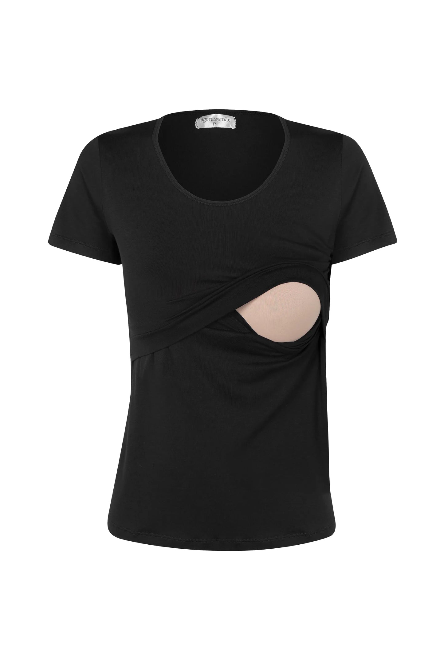 T-SHIRT CONFORTO GESTANTE E AMAMENTAÇÃO