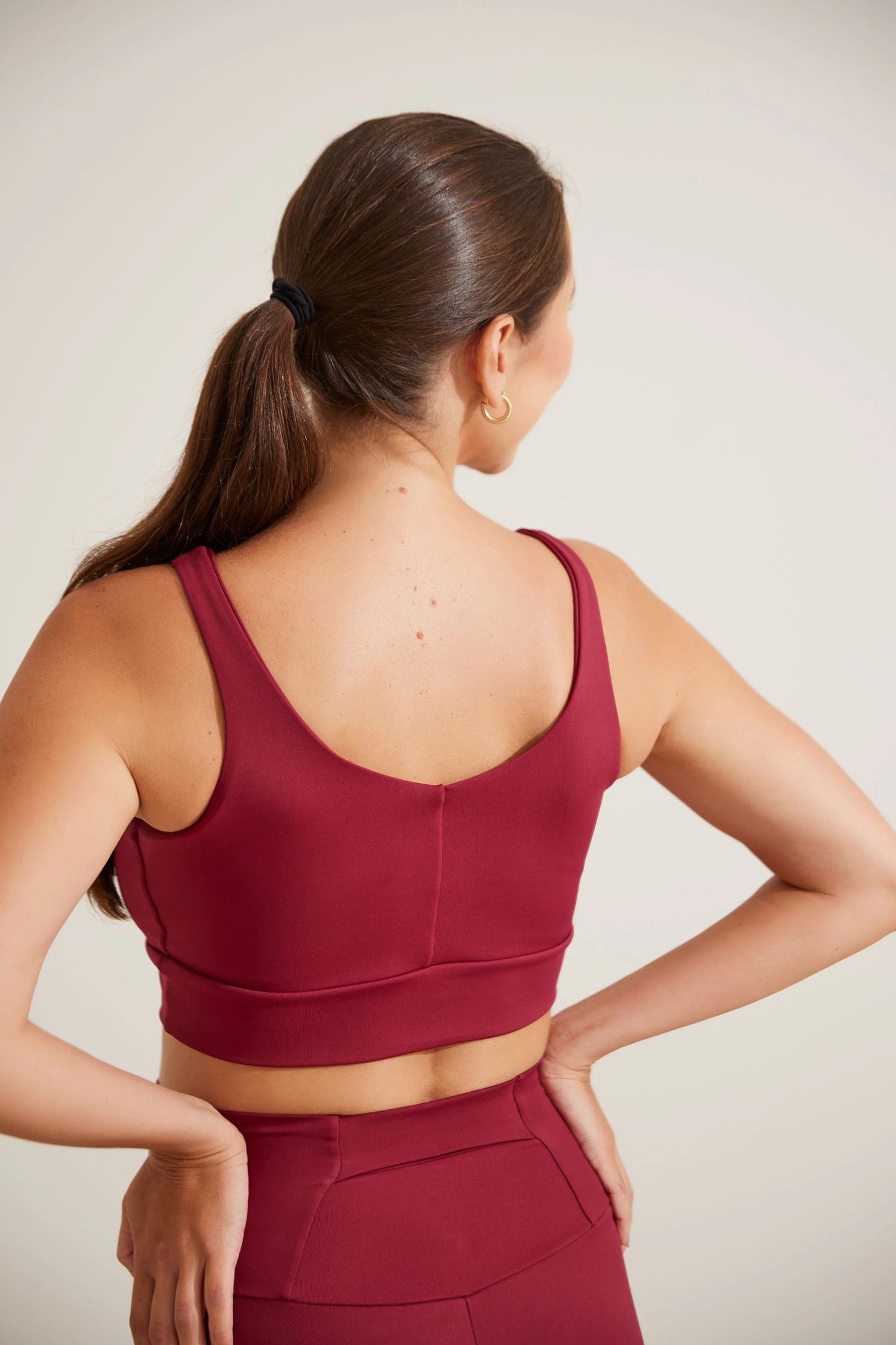 TOP BÁSICO DUPLO COM FIO LYCRA® ADAPTIV