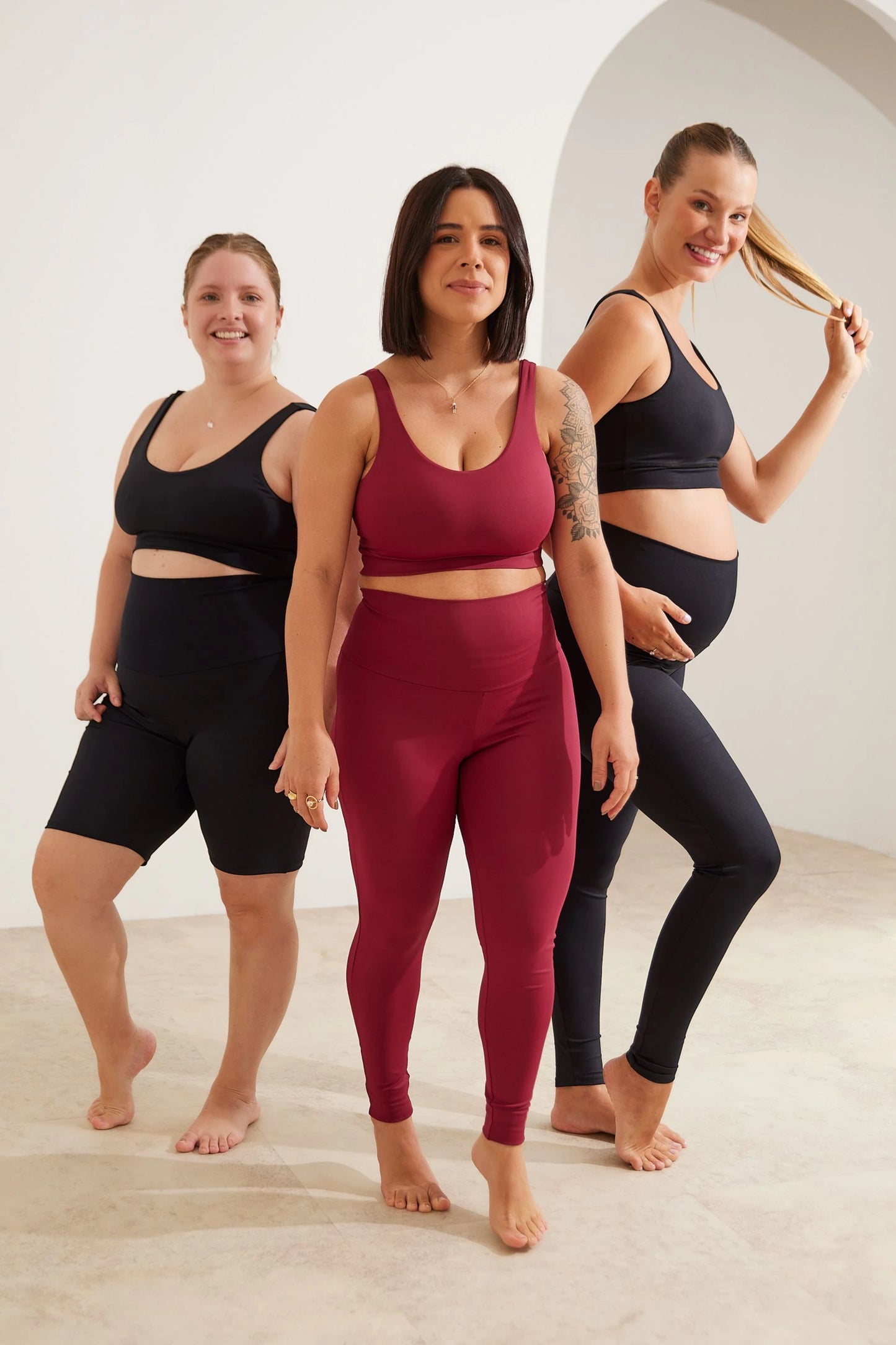 TOP BÁSICO DUPLO COM FIO LYCRA® ADAPTIV