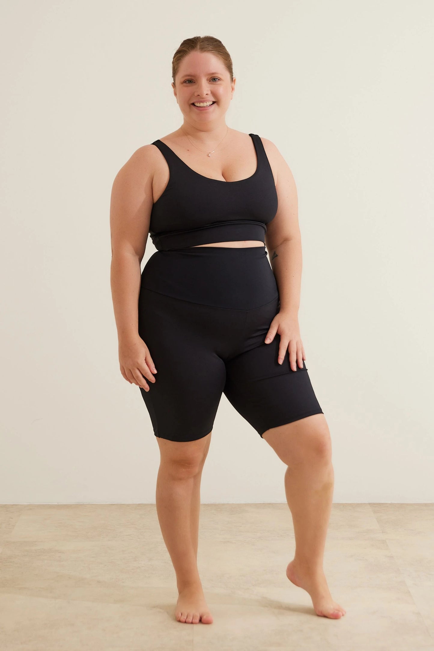 TOP BÁSICO DUPLO COM FIO LYCRA® ADAPTIV