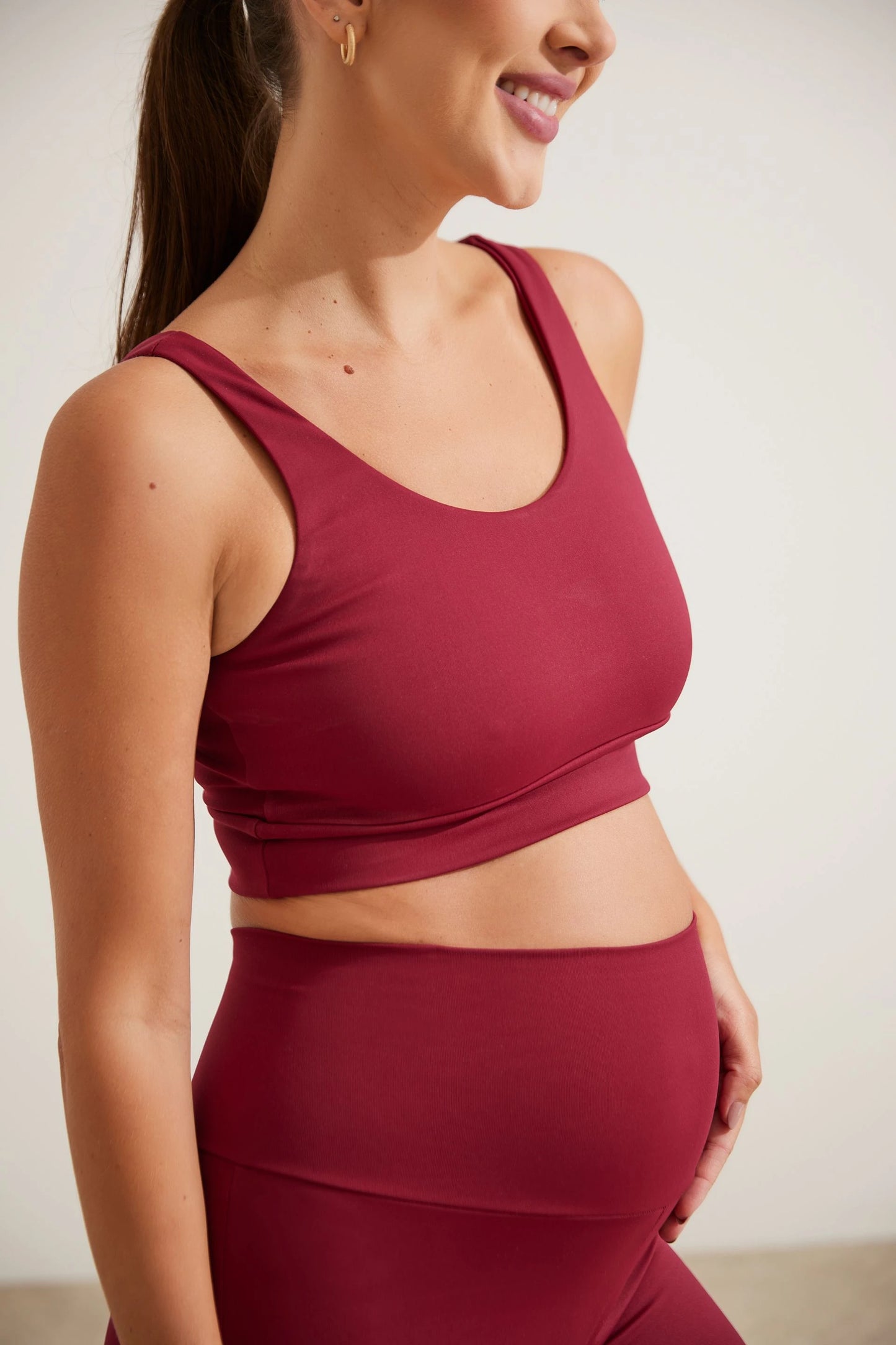 TOP BÁSICO DUPLO COM FIO LYCRA® ADAPTIV
