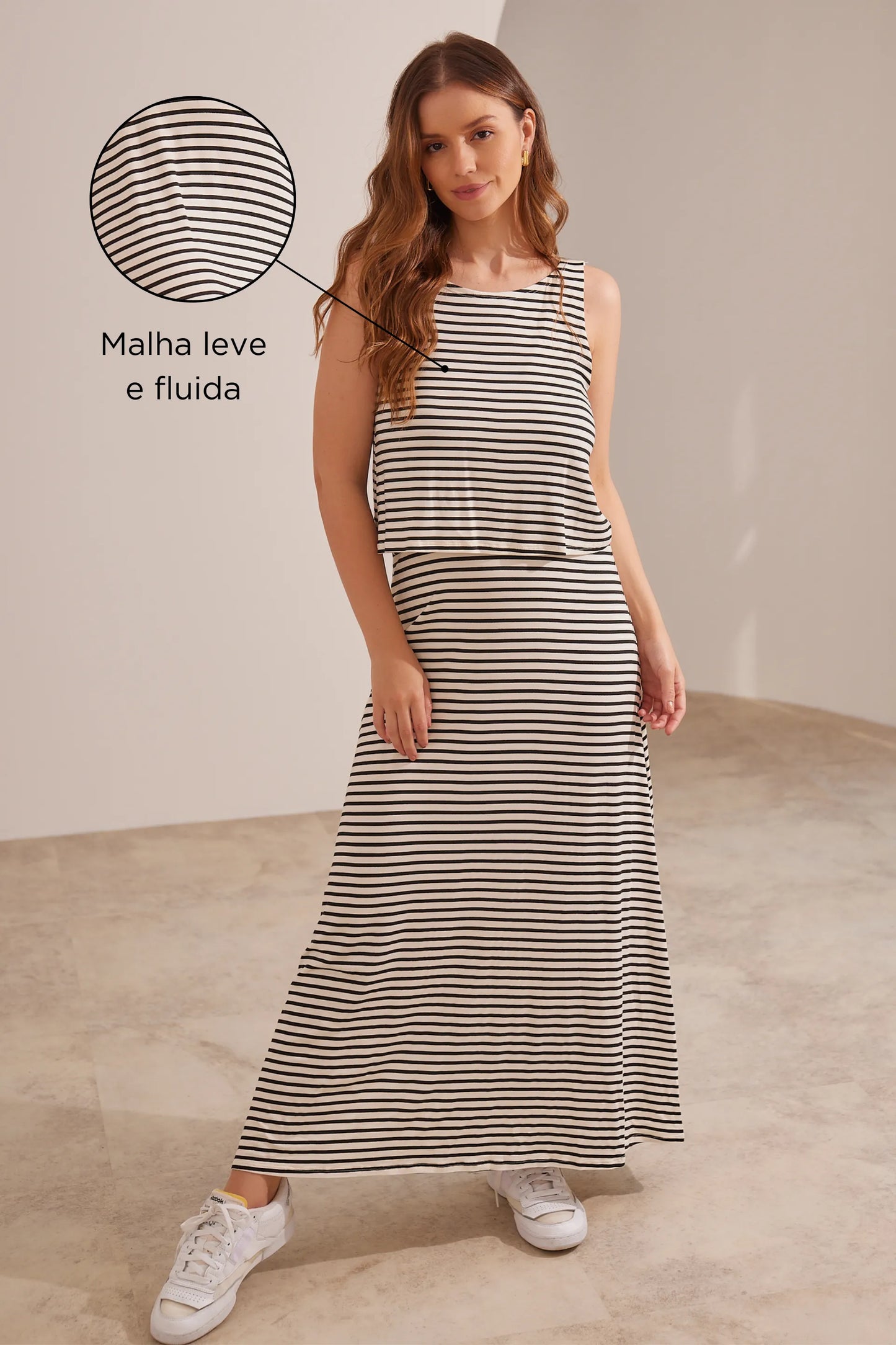 VESTIDO CORINGÃO REGATA PARA AMAMENTAR