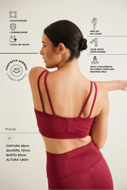 TOP 4 ALÇAS AMAMENTAÇÃO FITNESS COM FIO LYCRA® ADAPTIV