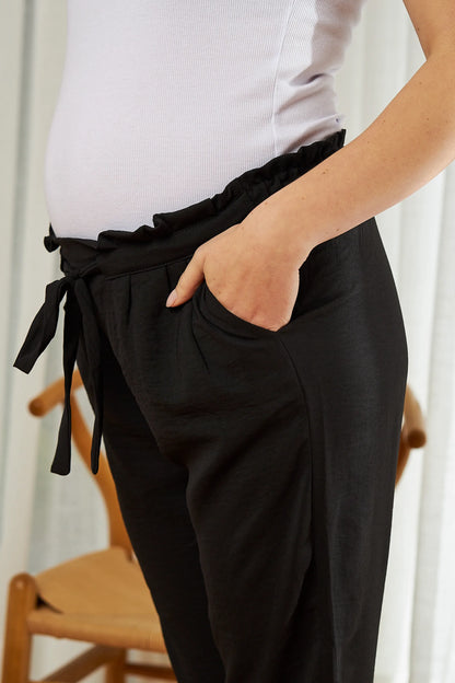 CALÇA GESTANTE CENOURA AJUSTÁVEL