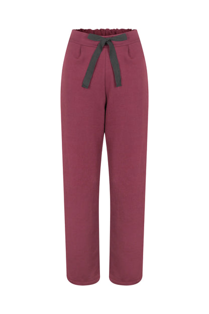 CALÇA GESTANTE MOLETOM COMFY RETA