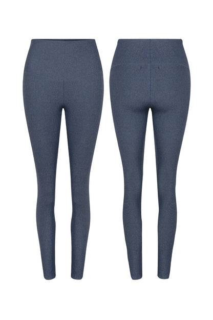 LEGGING BÁSICA GESTANTE DE MALHA JEANS
