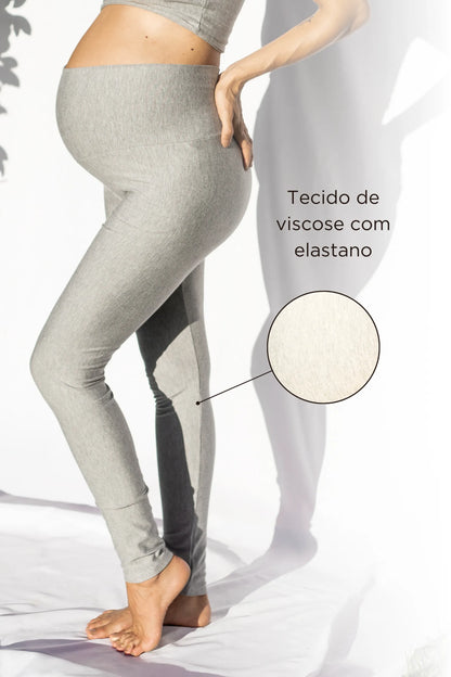 LEGGING MALHA GESTANTE