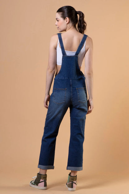 JARDINEIRA JEANS GESTANTE