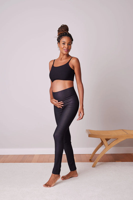 LEGGING BÁSICA GESTANTE DE MALHA JEANS