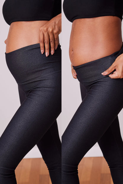 LEGGING BÁSICA GESTANTE DE MALHA JEANS