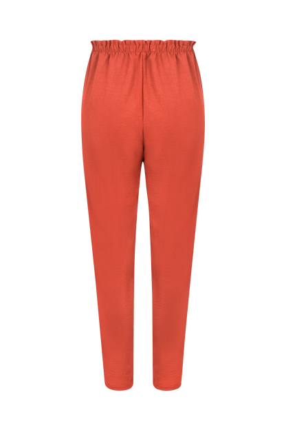 CALÇA GESTANTE CENOURA AJUSTÁVEL