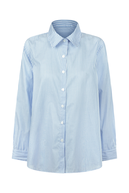 CAMISA GESTANTE E AMAMENTAÇÃO TRICOLINE DE ALGODÃO