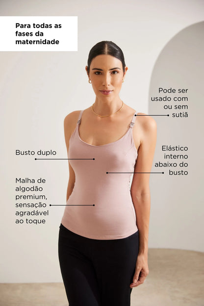 REGATA 2 EM 1 AMAMENTAÇÃO COTTON PREMIUM
