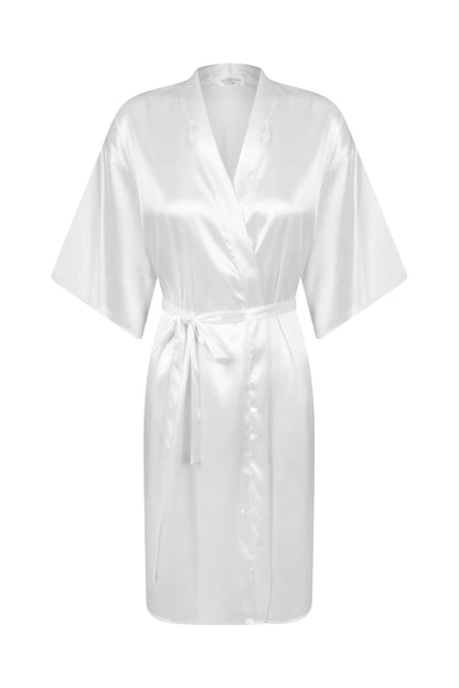 ROBE MATERNIDADE MIDI DE CETIM
