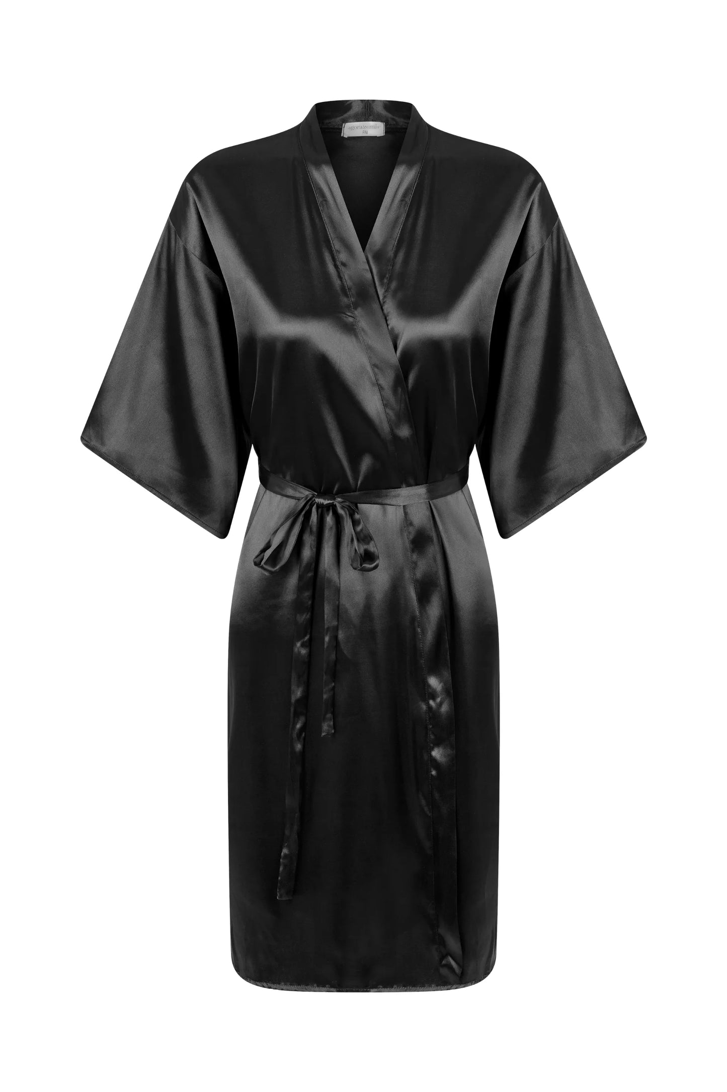ROBE MATERNIDADE MIDI DE CETIM