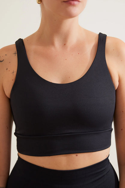 TOP BÁSICO DUPLO COM FIO LYCRA® ADAPTIV