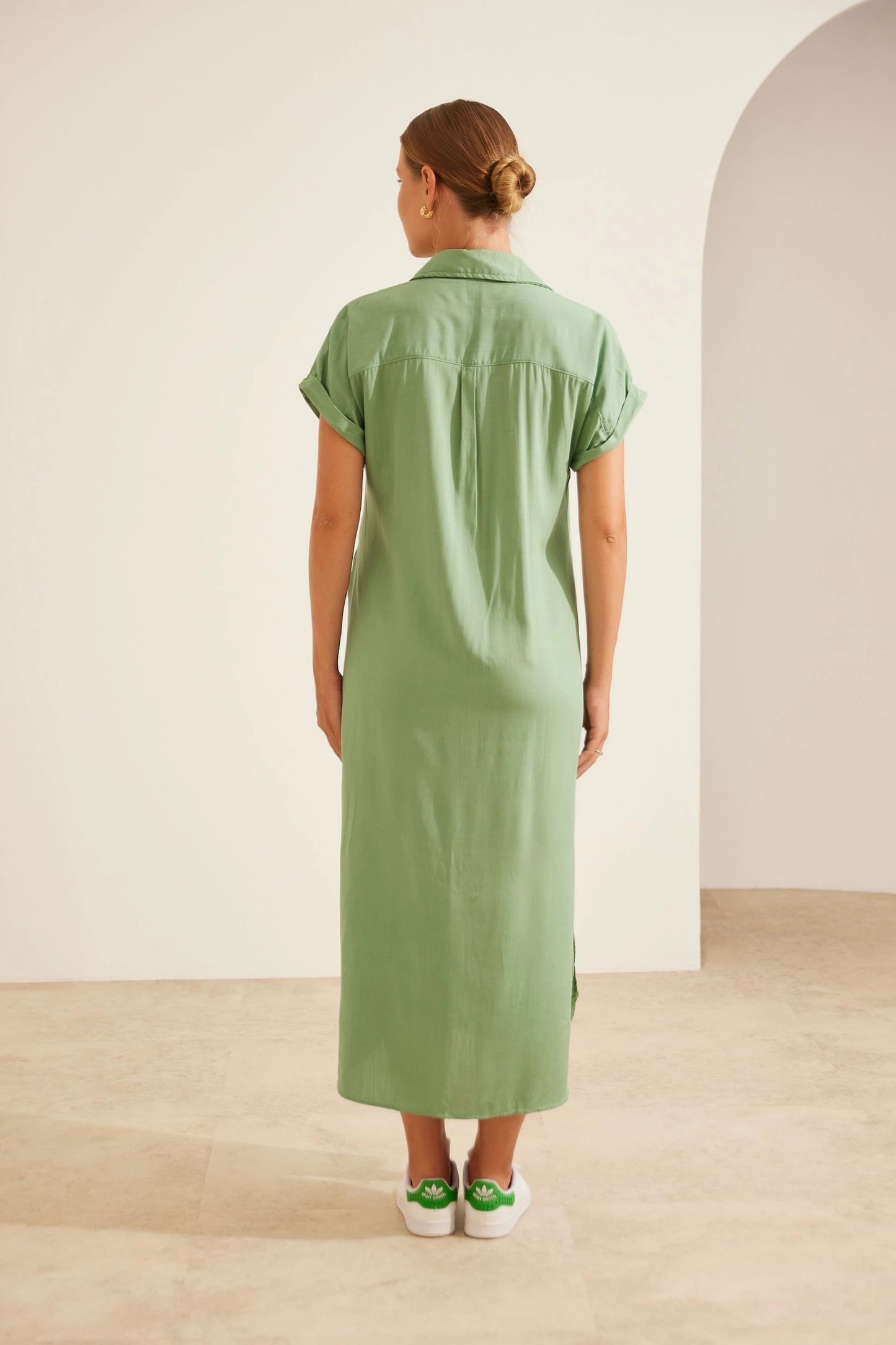 VESTIDO CAMISÃO COOL EM VISCOSE GESTANTE E AMAMENTAÇÃO