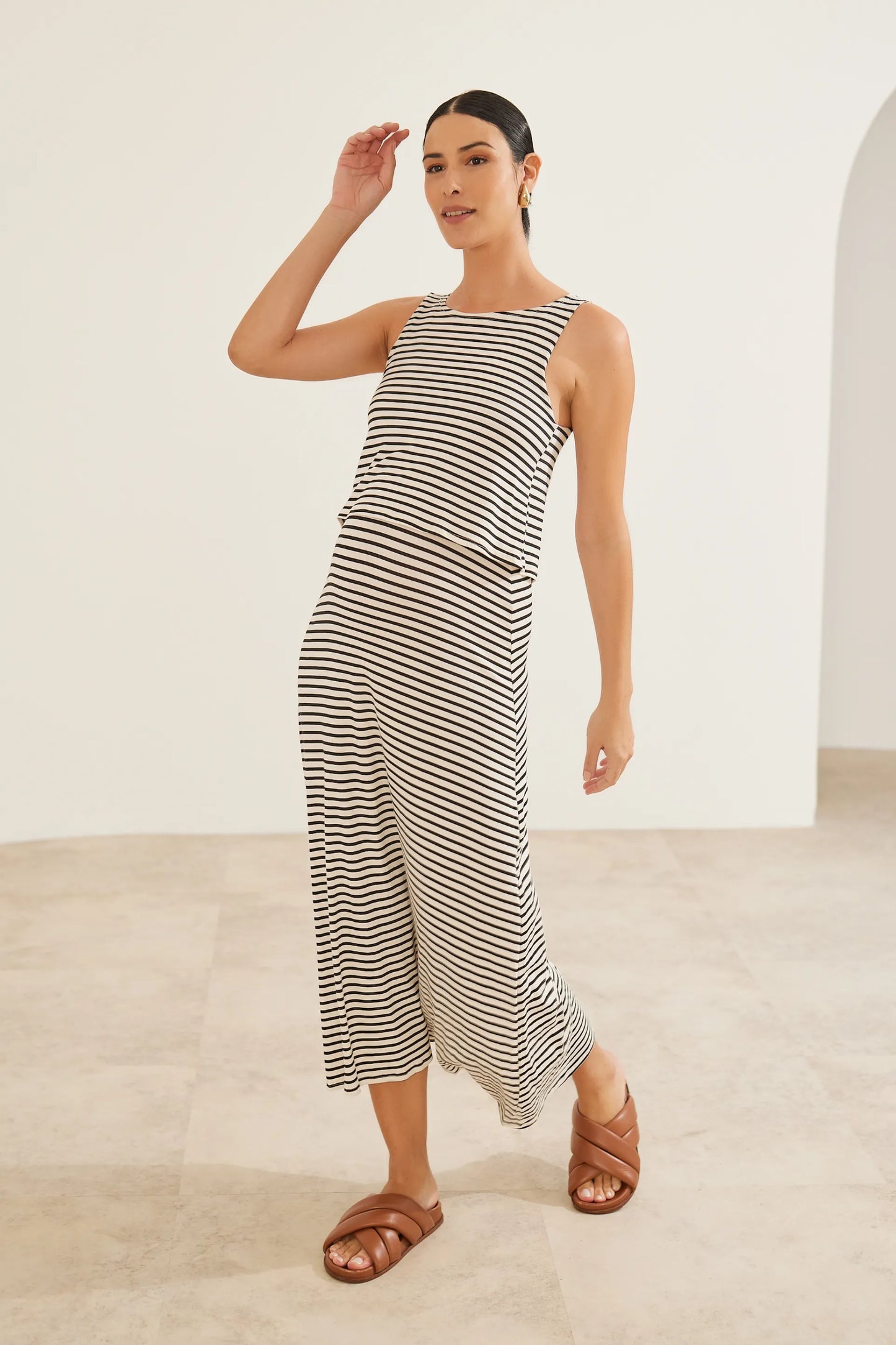 VESTIDO CORINGÃO REGATA PARA AMAMENTAR