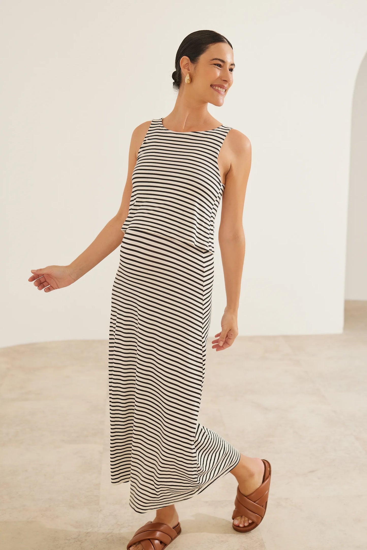 VESTIDO CORINGÃO REGATA PARA AMAMENTAR