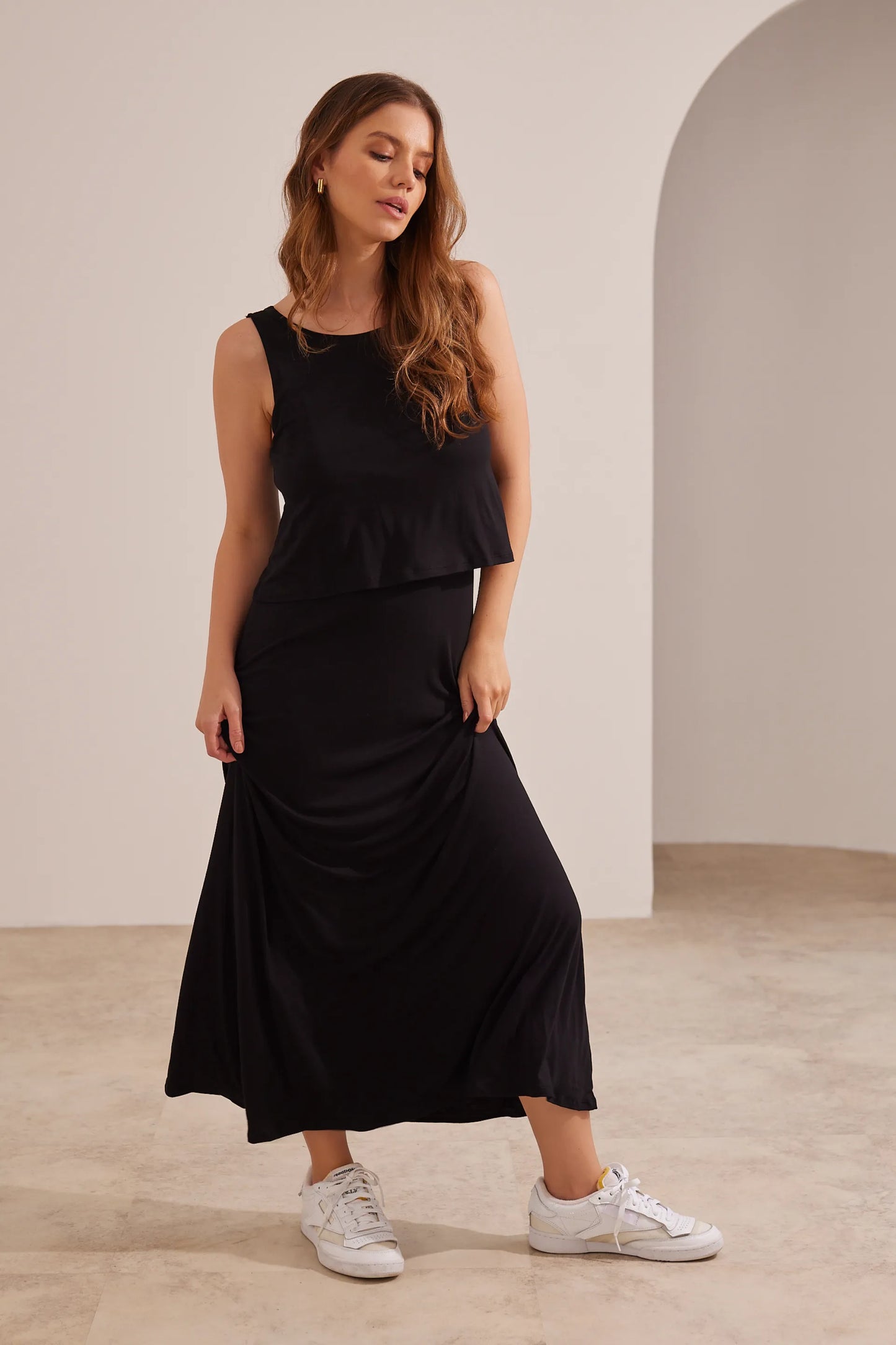 VESTIDO CORINGÃO REGATA PARA AMAMENTAR